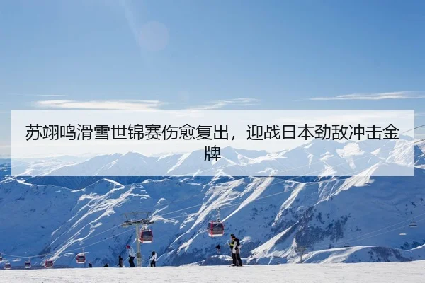 苏翊鸣滑雪世锦赛伤愈复出，迎战日本劲敌冲击金牌